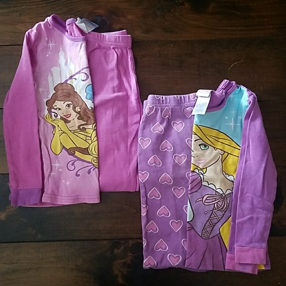 Little Girls Princess Jammies